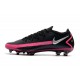 Nike Phantom GT Elite FG New Cleats Black Pink Blast Metallic Silver