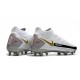 New 2021 Nike Phantom GT Elite DF FG Boots White Black Red Gold