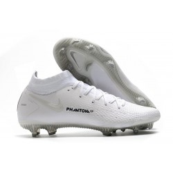 New 2021 Nike Phantom GT Elite DF FG Boots White