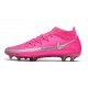 New 2021 Nike Phantom GT Elite DF FG Boots Pink Blast Silver