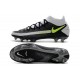 New 2021 Nike Phantom GT Elite DF FG Boots Black Gray