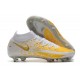New 2021 Nike Phantom GT Elite DF FG Boots White Golden