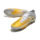 New 2021 Nike Phantom GT Elite DF FG Boots White Golden