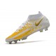 New 2021 Nike Phantom GT Elite DF FG Boots White Golden