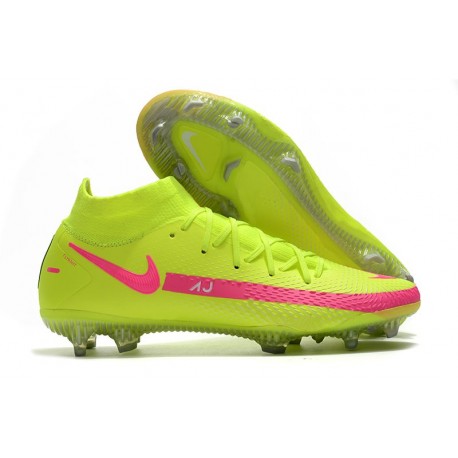 Nike Phantom GT Elite DF FG Mens Cleat Volt Pink
