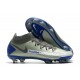 Nike Phantom GT Elite DF FG Mens Cleat Grey Blue