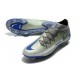 Nike Phantom GT Elite DF FG Mens Cleat Grey Blue