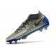 Nike Phantom GT Elite DF FG Mens Cleat Grey Blue
