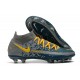 Nike Phantom GT Elite DF FG Mens Cleat Navy Blue Yellow