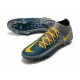 Nike Phantom GT Elite DF FG Mens Cleat Navy Blue Yellow