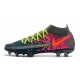 Nike Phantom GT Elite DF FG Mens Cleat Navy Grey Pink