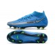 Nike Phantom GT Elite DF FG Mens Cleat Blue Silver