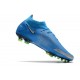 Nike Phantom GT Elite DF FG Mens Cleat Blue Silver