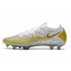 Nike Phantom GT Elite FG New Cleats White Golden