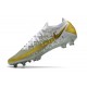 Nike Phantom GT Elite FG New Cleats White Golden