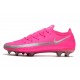 Nike 2021 Phantom GT Elite FG Soccer Shoes Pink Silver