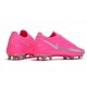 Nike 2021 Phantom GT Elite FG Soccer Shoes Pink Silver