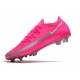 Nike 2021 Phantom GT Elite FG Soccer Shoes Pink Silver