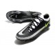 Nike 2021 Phantom GT Elite FG Soccer Shoes Black Gray Volt
