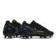 Nike 2021 Phantom GT Elite FG Soccer Shoes Black Yellow