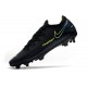 Nike 2021 Phantom GT Elite FG Soccer Shoes Black Yellow