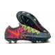Nike 2021 Phantom GT Elite FG Soccer Shoes Gray Blue Pink