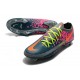 Nike 2021 Phantom GT Elite FG Soccer Shoes Gray Blue Pink
