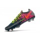Nike 2021 Phantom GT Elite FG Soccer Shoes Gray Blue Pink