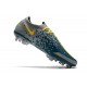 Nike 2021 Phantom GT Elite FG Soccer Shoes Blue Yellow Gray