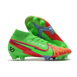 Nike Mercurial Superfly VII Elite FG ACC Faith Green Red
