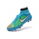 Nike Magista Obra FG Soccer Cleats - Low Price Blue Green Red Black White