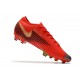 New Nike Mercurial Vapor 13 Elite FG Red Black Gold