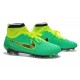 Nike Magista Obra FG Soccer Cleats - Low Price Black Green Volt