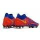 Nike Phantom GT Elite DF FG Mens Cleat Crimson Blue Yellow