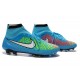 Nike Magista Obra FG Soccer Cleats - Low Price Blue Green Red Black White