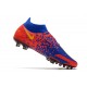 Nike Phantom GT Elite DF FG Mens Cleat Crimson Blue Yellow