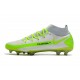 Nike Phantom GT Elite DF FG Mens Cleat White Volt