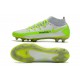 Nike Phantom GT Elite DF FG Mens Cleat White Volt