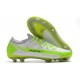 Nike 2021 Phantom GT Elite FG Soccer Shoes White Volt