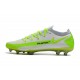 Nike 2021 Phantom GT Elite FG Soccer Shoes White Volt