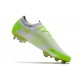 Nike 2021 Phantom GT Elite FG Soccer Shoes White Volt