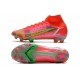 New Nike Mercurial Superfly 8 Elite FG Bright Crimson Metallic Silver