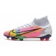 New Nike Mercurial Superfly 8 Elite FG White Pink Black