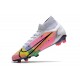 New Nike Mercurial Superfly 8 Elite FG White Pink Black