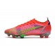 New Nike Mercurial Vapor XIV Elite FG - Bright Crimson Metallic Silver