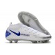 Nike Phantom GT Elite DF FG Mens Cleat White Black Blue