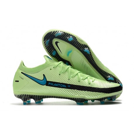 Nike 2021 Phantom GT Elite FG Impulse - Lime Glow Aquamarine
