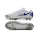 Nike 2021 Phantom GT Elite FG Soccer Shoes White Blue