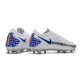 Nike 2021 Phantom GT Elite FG Soccer Shoes White Blue