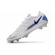 Nike 2021 Phantom GT Elite FG Soccer Shoes White Blue
